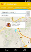 ZIP / Postal Codes Spain スクリーンショット 3