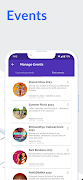 برنامه‌نما Eventic عکس از صفحه