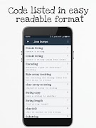 برنامه‌نما Java Dump - 750+ Java Programs with Output عکس از صفحه