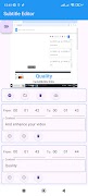 SubEditPro - Subtitle Editor ảnh chụp màn hình 6