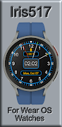 Iris517 Hybrid Watch Face poster