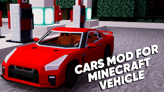 Cars Mod for Minecraft Vehicle Plakat