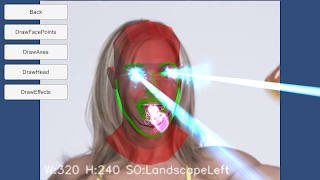 DlibFaceLandmarkDetectExample Screenshot 5