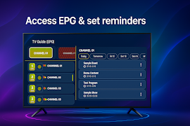 برنامه‌نما NovaStream IPTV Player عکس از صفحه