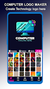 Computer Logo Maker - Creator screenshot 2