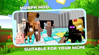 Morph Mod for Minecraft PE 截图 1