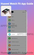4 Schermata Huawei Watch Fit App Guide