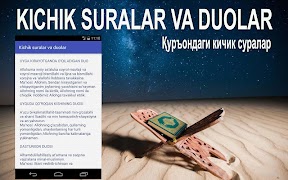 Kichik suralar va duolar スクリーンショット 7