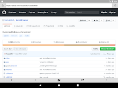 Yuzu Browser: web browser screenshot 5