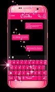 Pink Keyboard For WhatsApp โปสเตอร์