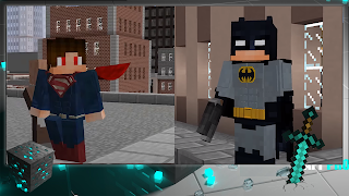 Mod Superheroes Minecraft 스크린샷 1
