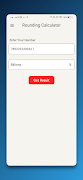 برنامه‌نما Rounding Calculator عکس از صفحه