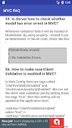 MVC FAQ screenshot 4
