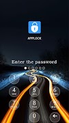 AppLock Theme Fast Night Poster
