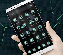 5 Schermata Black Tech Leopard Theme