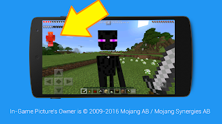 Render GUI Addon: Minecraft PE plakat