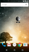 Widget simples de fase da lua Cartaz