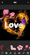 Fire Effect Name Art Maker স্ক্রিনশট 2