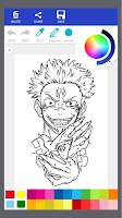 Manga Coloring Book 截圖 3