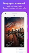 برنامه‌نما Watermarkly: Make Watermark عکس از صفحه