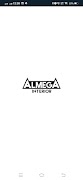 Almega interior الملصق