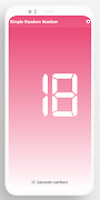 Simple Random Number screenshot 4