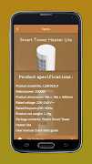 smart tower heater lite plakat