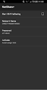 1 Schermata NetShare+  Wifi Tether