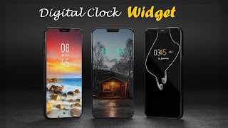 Digital Clock Widget Ekran Görüntüsü 3