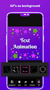 4 Schermata Text Animation GIF Maker