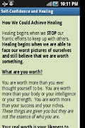 Self Confidence and Healing screenshot 5