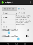 BKlightCtl(Brightness control) syot layar 2