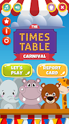 The Math Multiplication Game : Carnival Edition screenshot 1