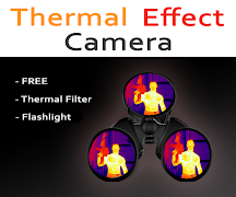 Thermal Camera Filter Effect Flashlight スクリーンショット 5