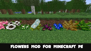 Flowers Mod for Minecraft PE captura de pantalla 7