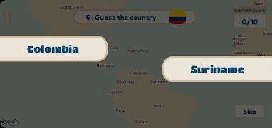 3 Schermata Atlas Game: Geo Map Trainer