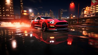 Mustang Simulator Car Games Affiche
