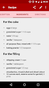 my CookBox - Cookbook screenshot 4