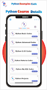 Python Examples Code تصوير الشاشة 1