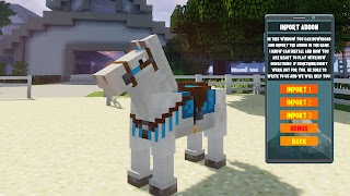 Horses Mod for Minecraft PE 海报