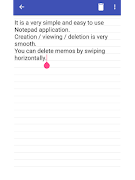 Standard Notepad स्क्रीनशॉट 1