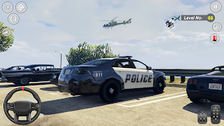 Politieauto-rijspel screenshot 2