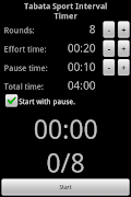 Tabata Sport Interval Timer Cartaz