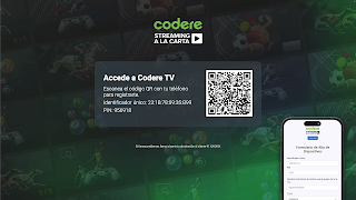 Codere Streaming a la carta اسکرین شاٹ 3