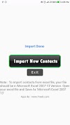 Import Export Contacts Pro imagem de tela 5