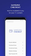Samsung Checkout تصوير الشاشة 1