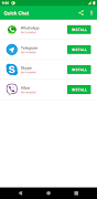 برنامه‌نما Quick Chat عکس از صفحه