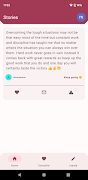 Stories screenshot 1