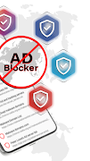 Adblocker Plus– Chặn Quảng Cáo ảnh chụp màn hình 2