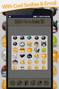 برنامه‌نما stylish name maker - name art عکس از صفحه
